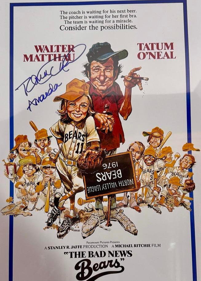Tatum O'Neal Signed 11x17 Photo (Bad News Bears) - JSA COA